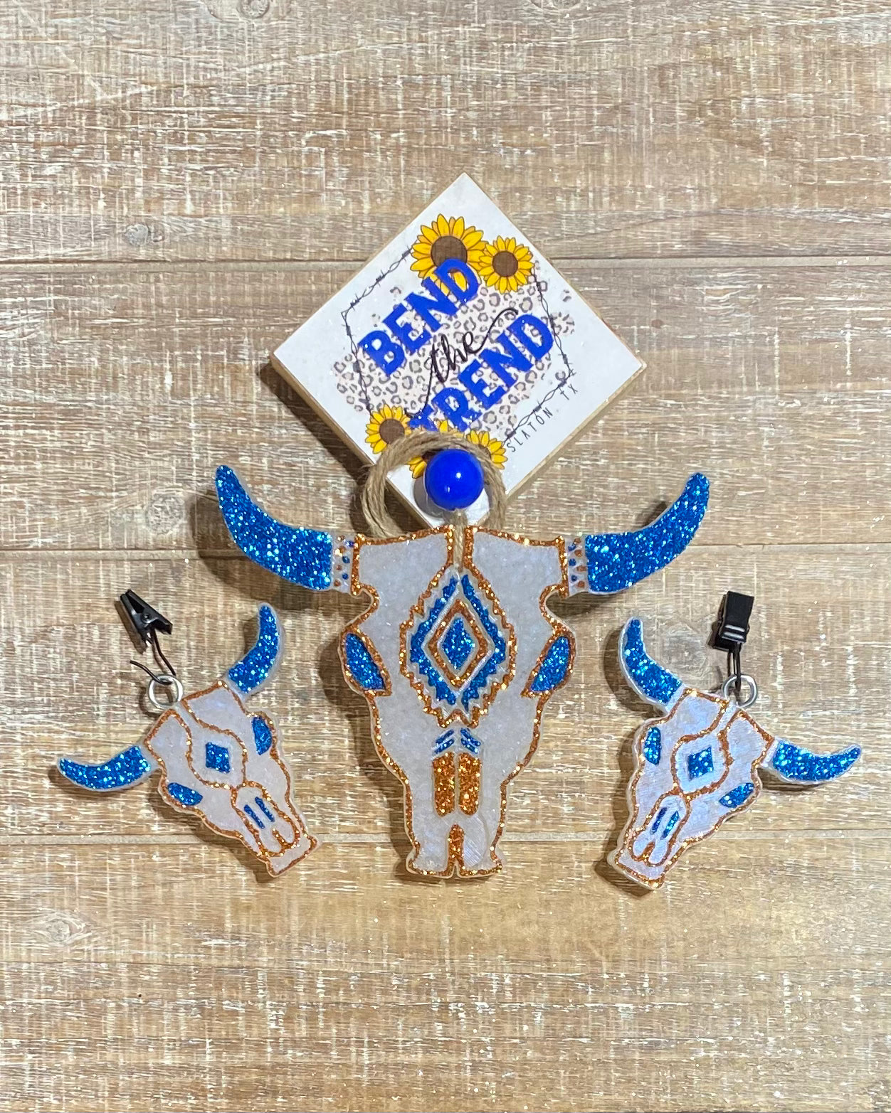 Bull Skull Freshie Set