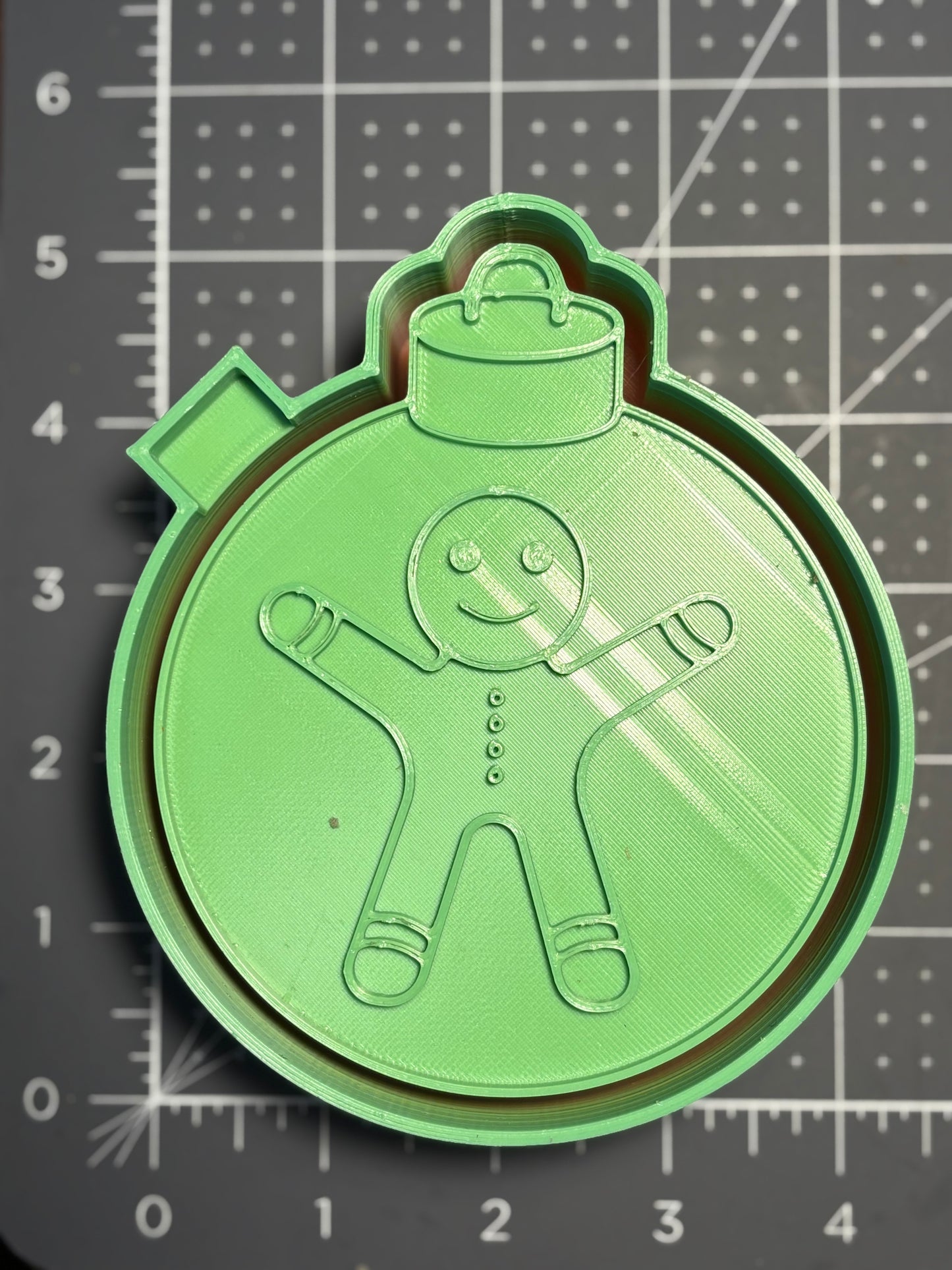 Gingerbread Ornament Mold