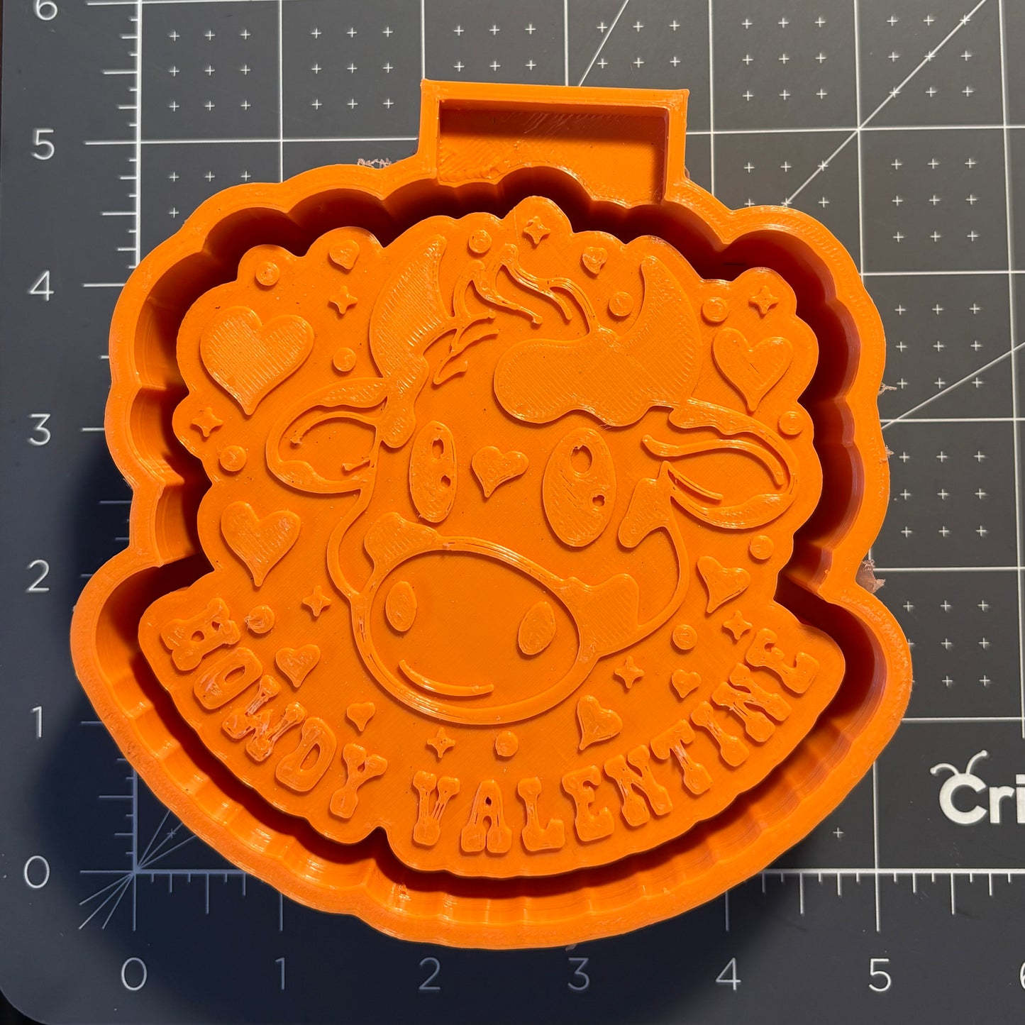 Howdy Valentine with Cow Mold