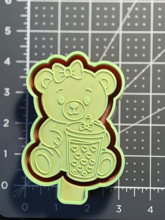 Teddy with Heart Cup Mold