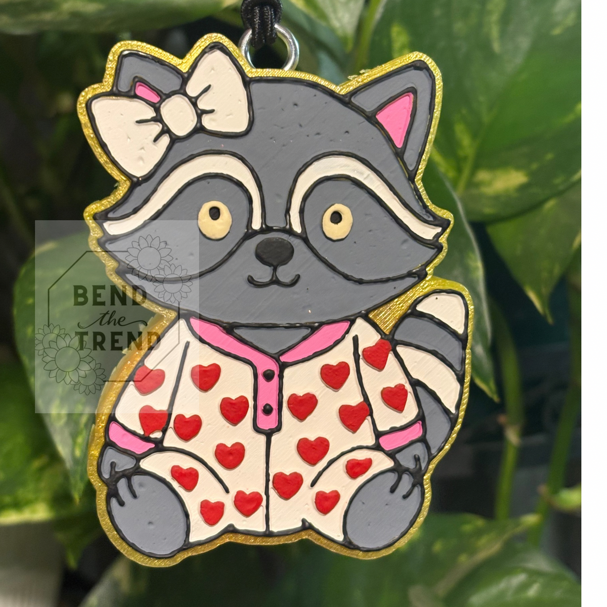 Racoon in PJ's Mold