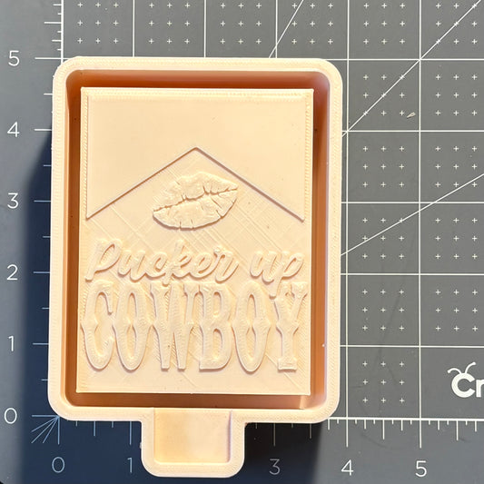 Pucket Up Cowboy Mold