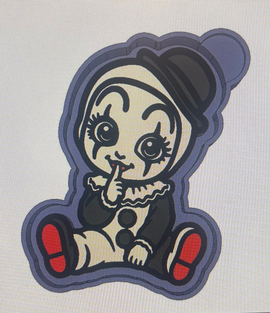 Cute Horror Clown Mold