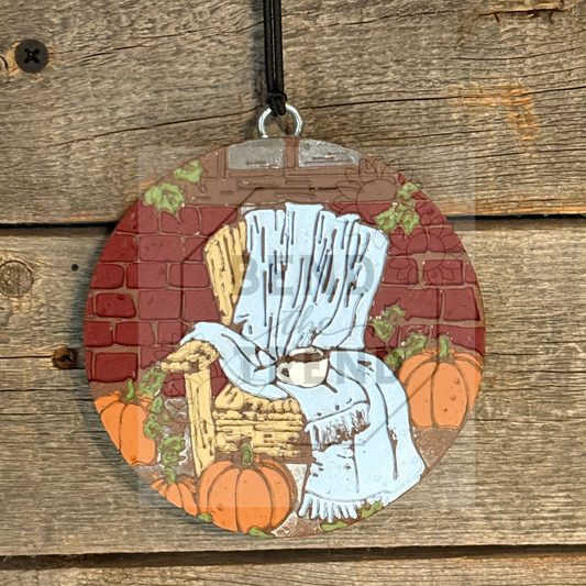 Chair & Pumpkin Freshie