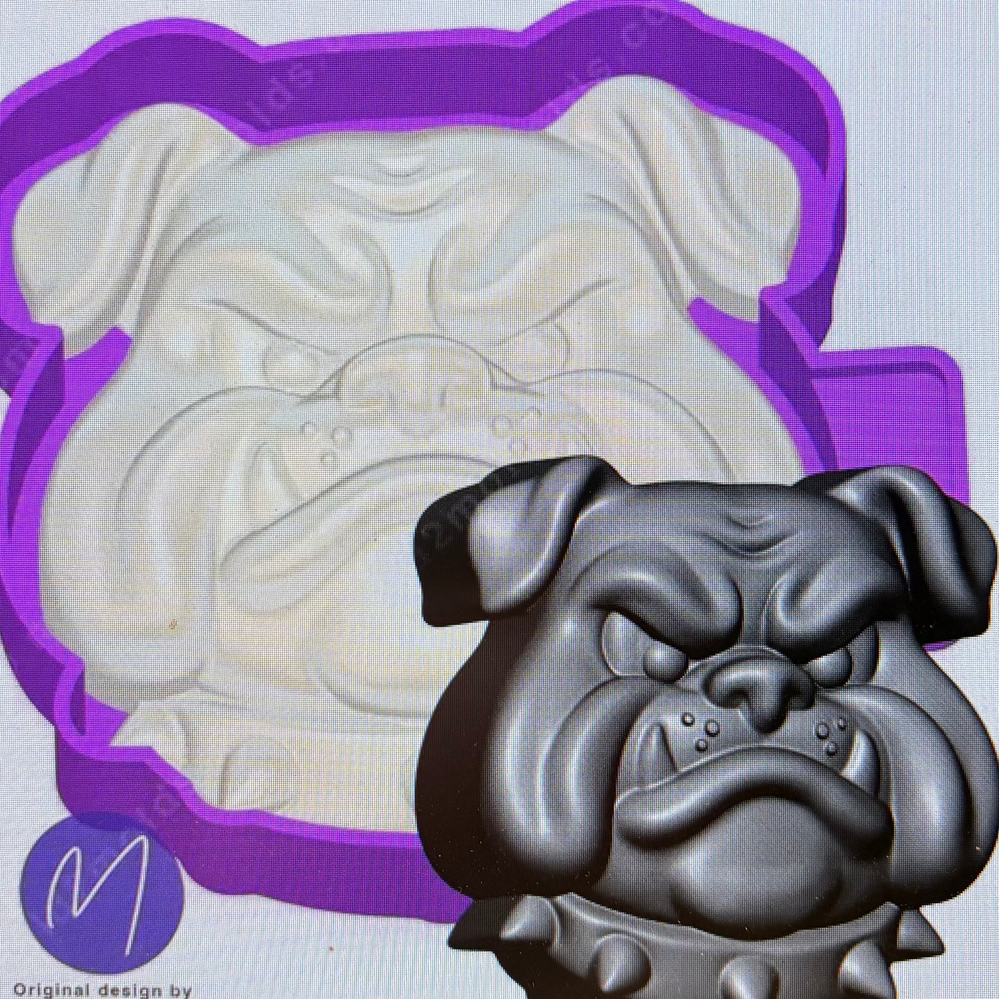 Bulldog 3d Mold