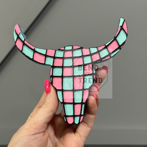 Bull Skull B Disco Insert Mold
