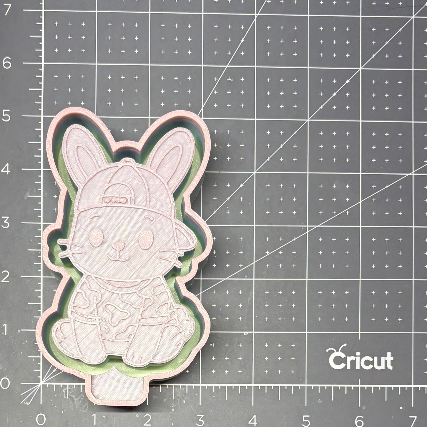 Camo Easter Bunny Mold