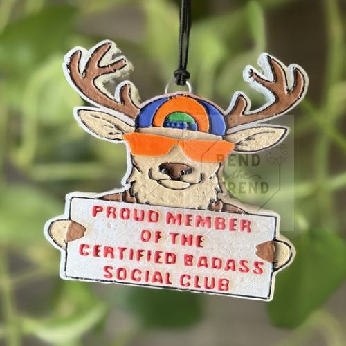 Proud Member of the Certified Bada$$ Society Club Mold