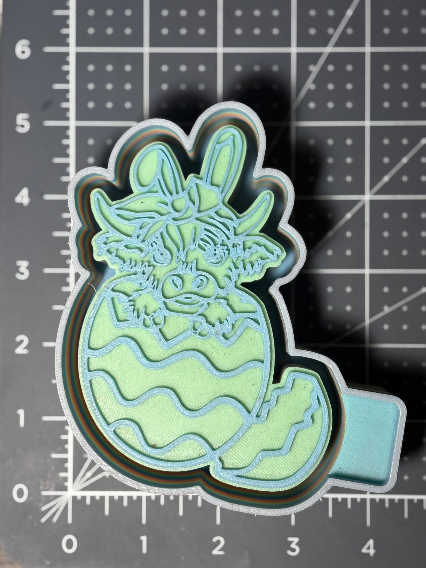 Highland Cow Easter Egg Mold