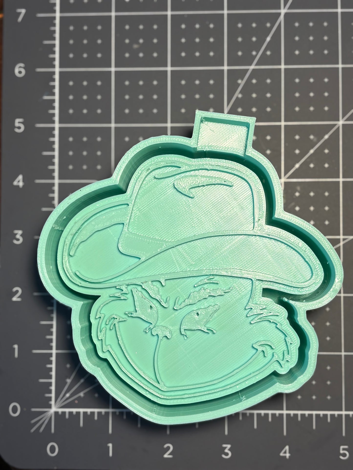 Cowboy Grumpy Mold