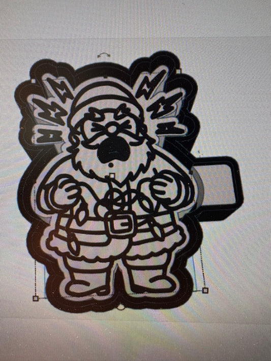 Shocked Santa Mold