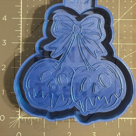 Pumpkin Drip Bow Mold
