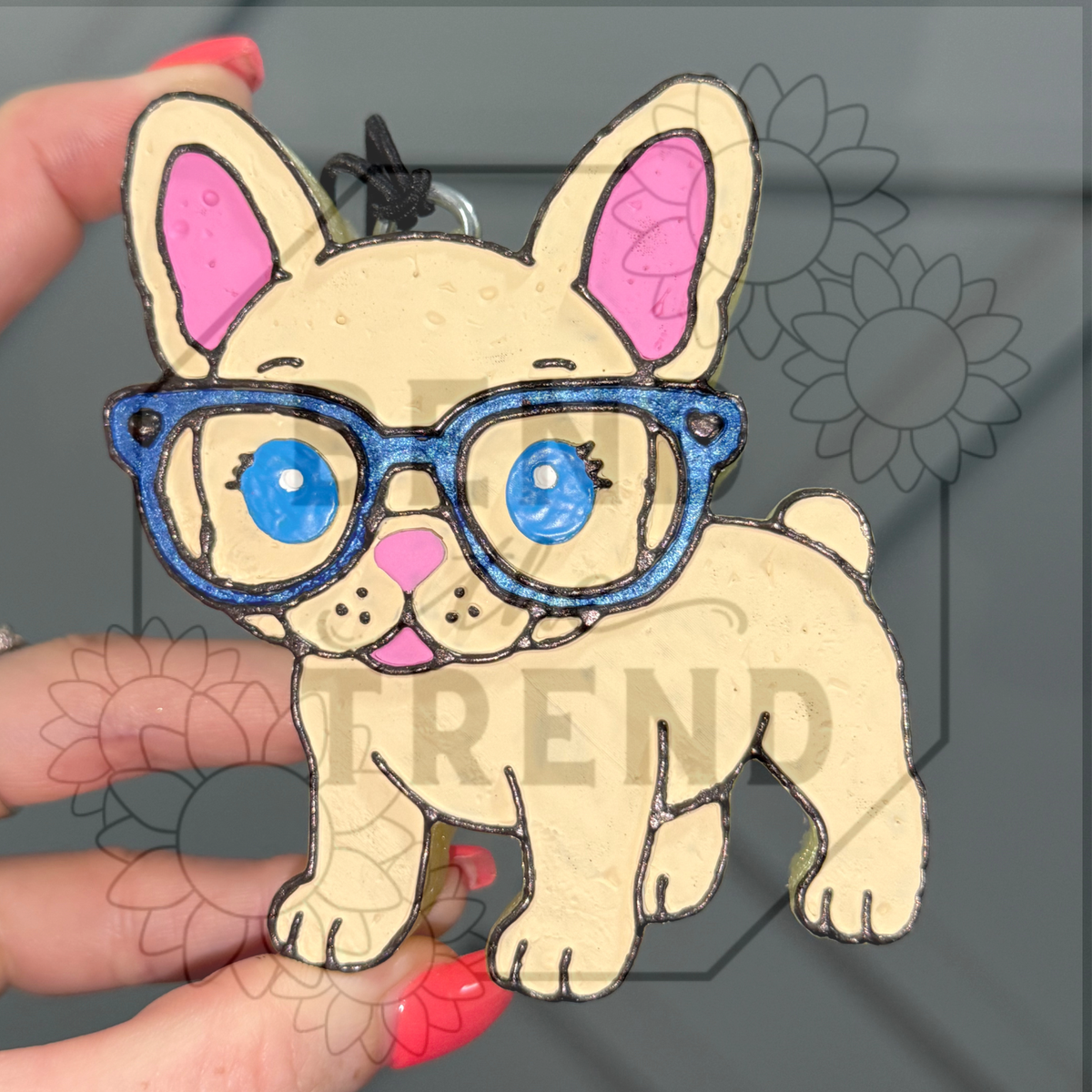 Frenchie in Sunglasses Mold
