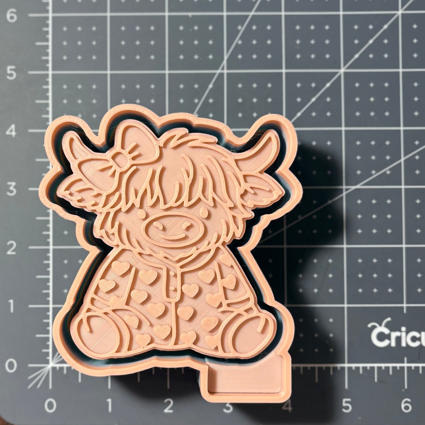 Highland Cow with PJ’s Mold