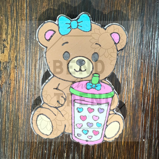 Teddy with Heart Cup Mold