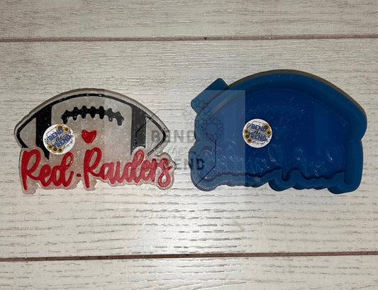TT Red Raider Football Mold