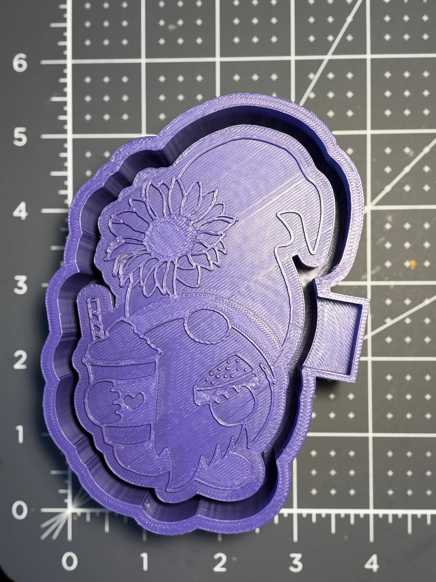 Gnome with Sunflower Mold