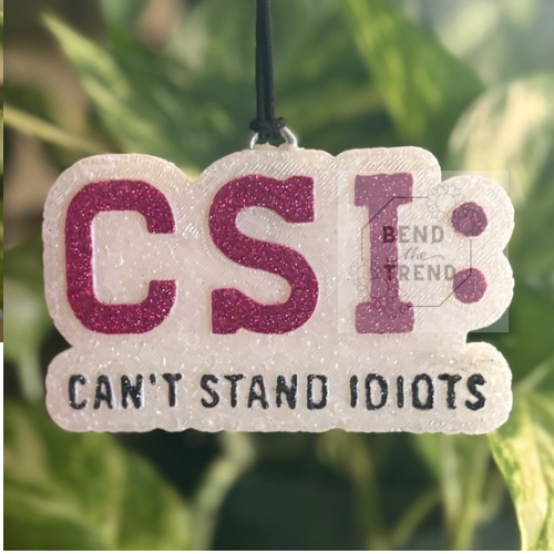 C.S.I. Can’t Stand Idiots Mold