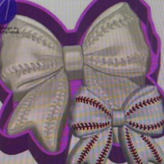 3D Baseball Bow Mold