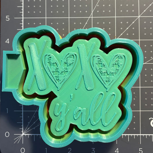 XOXO y’all Mold