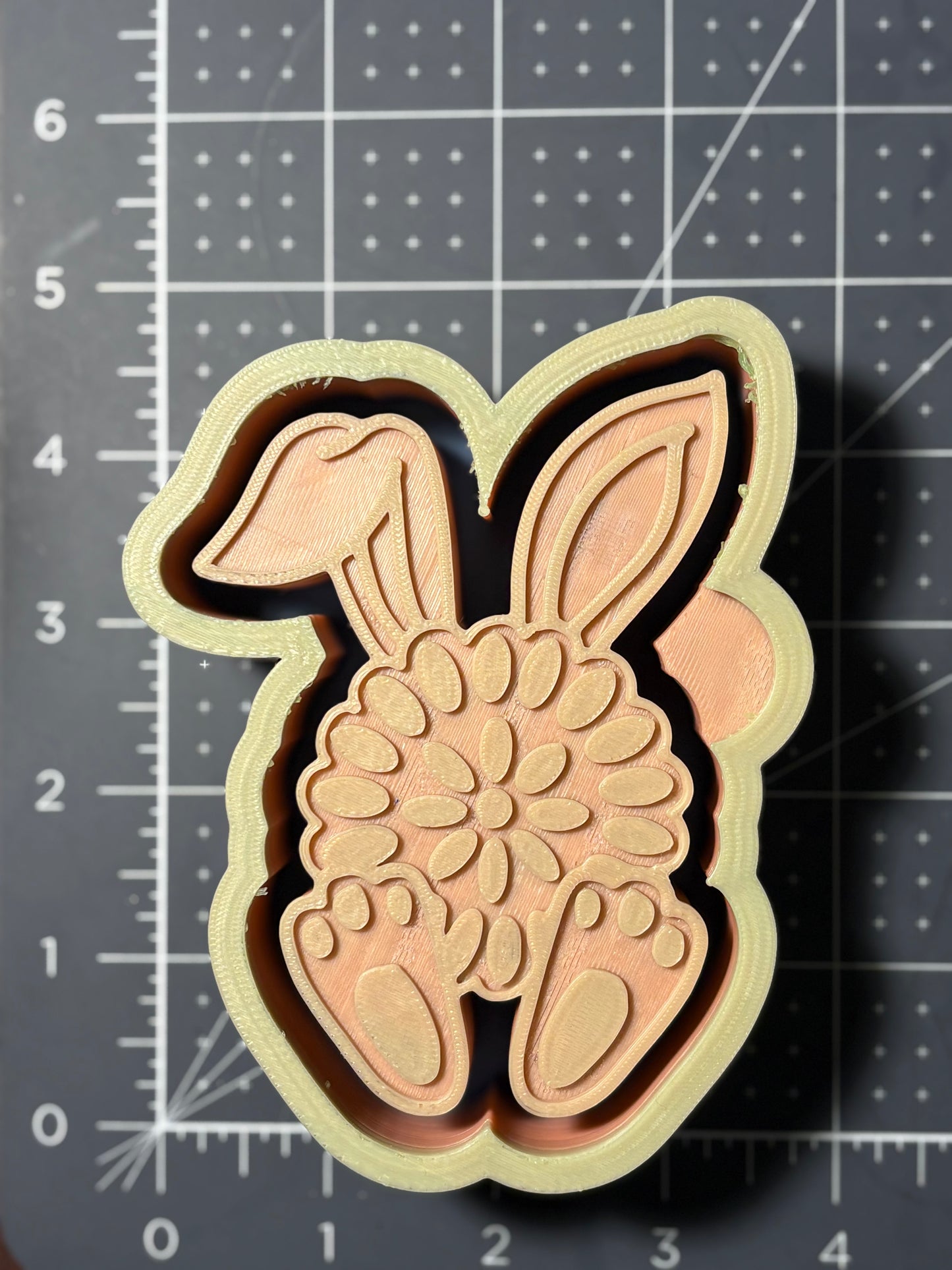 Turquoise Easter Bunny Mold