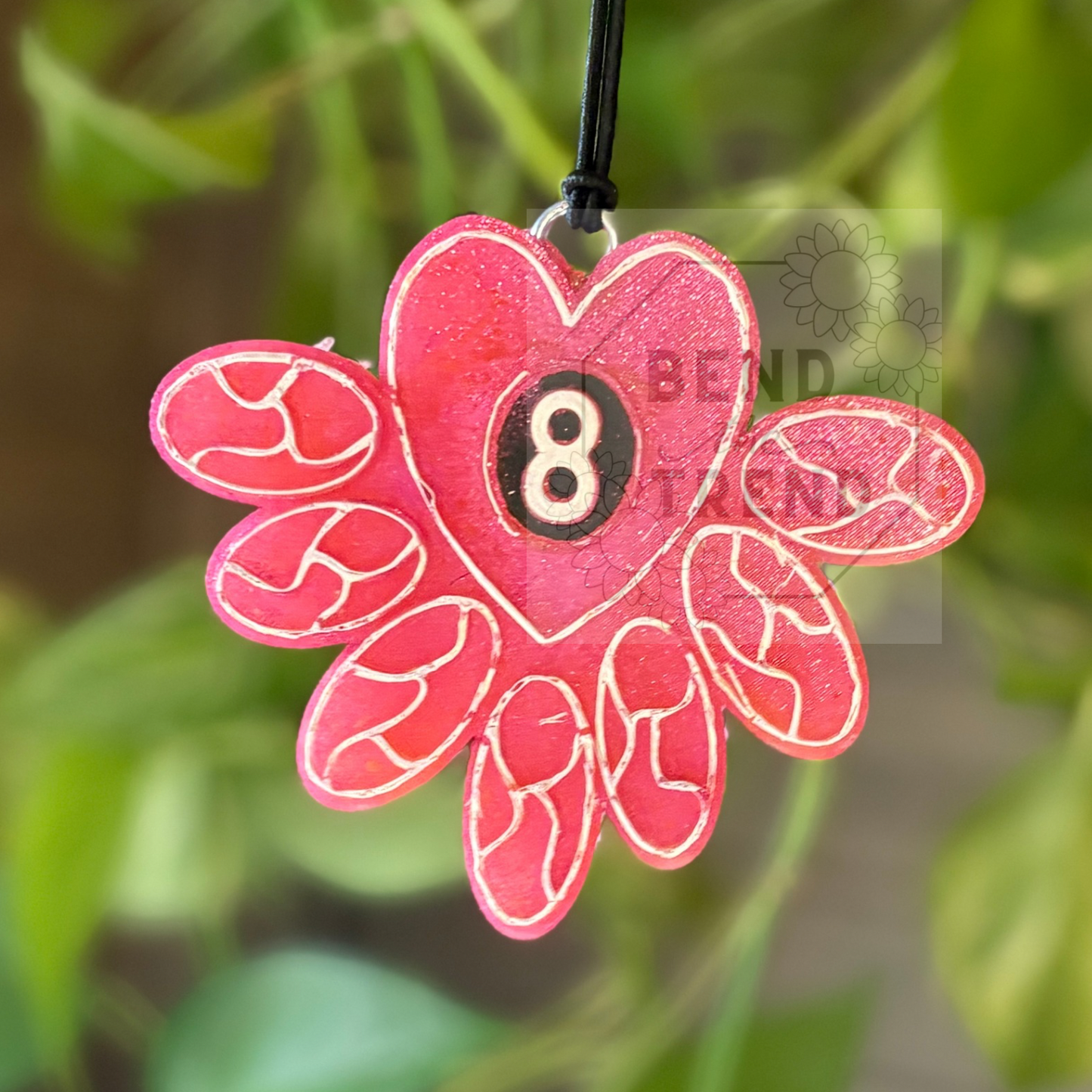 Turquoise 8 Heart Mold