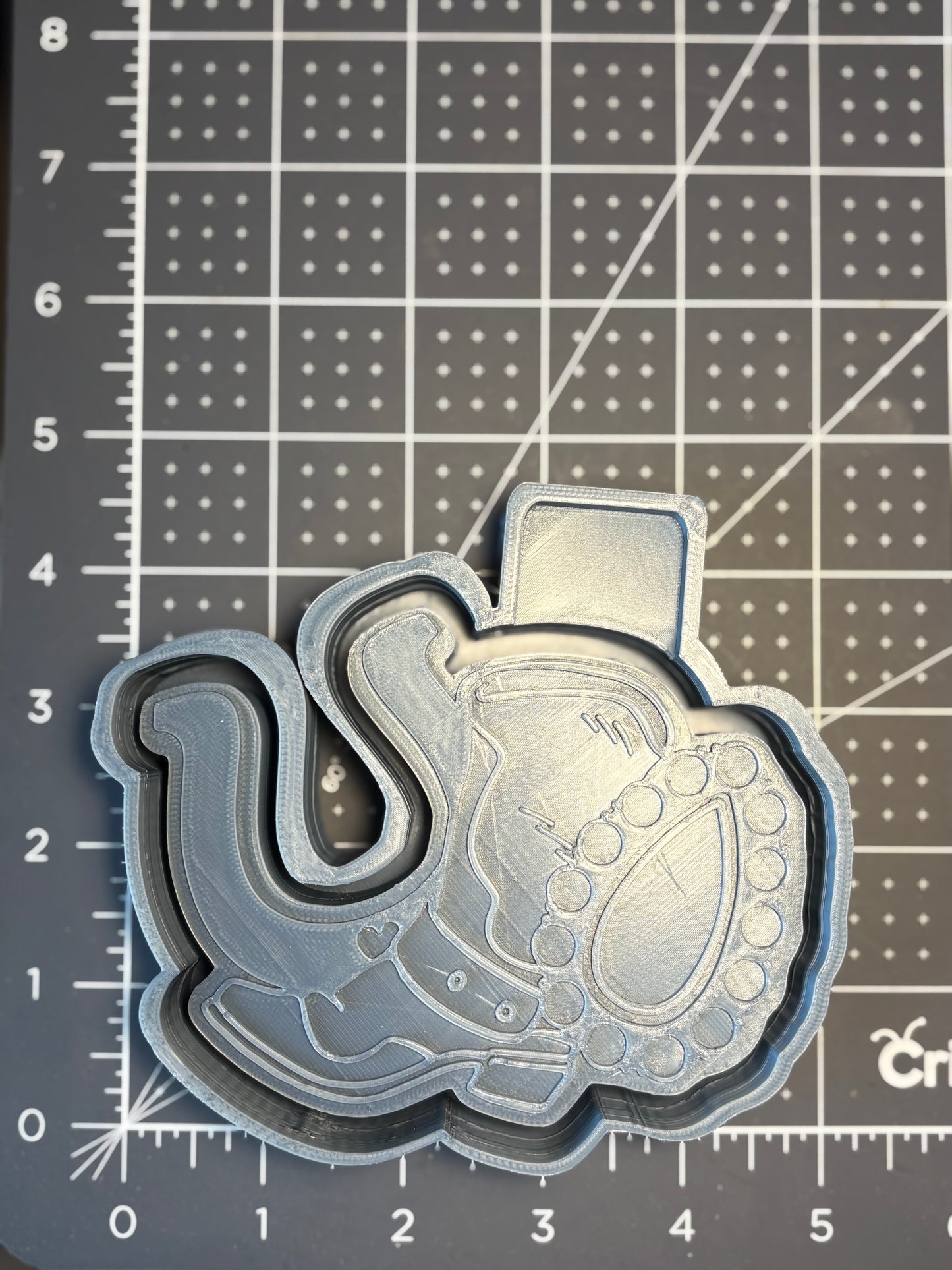 Boot Horseshoe Turquoise Mold