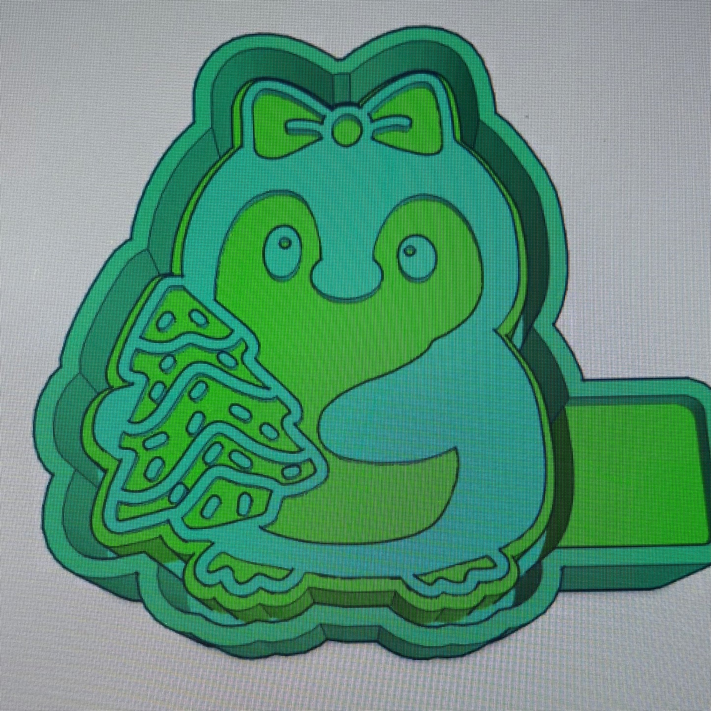 Penguin with Snacky Cake Mold