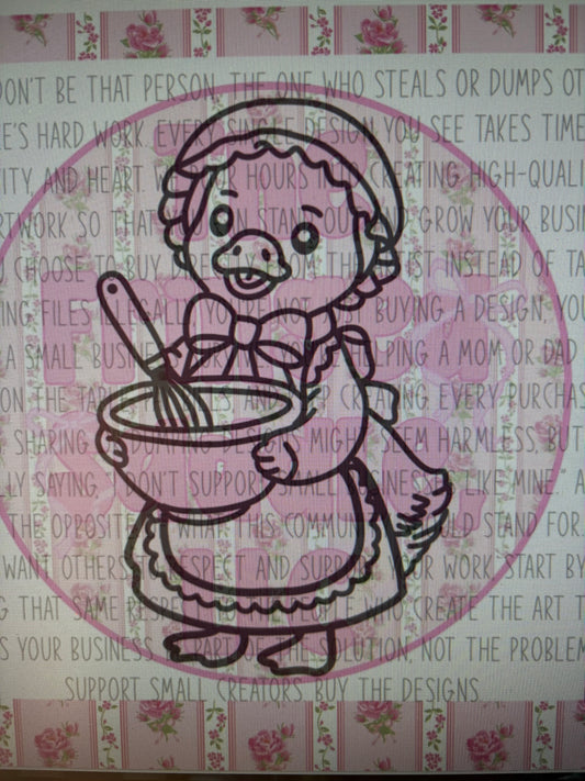 Goose Baking Bread Mold