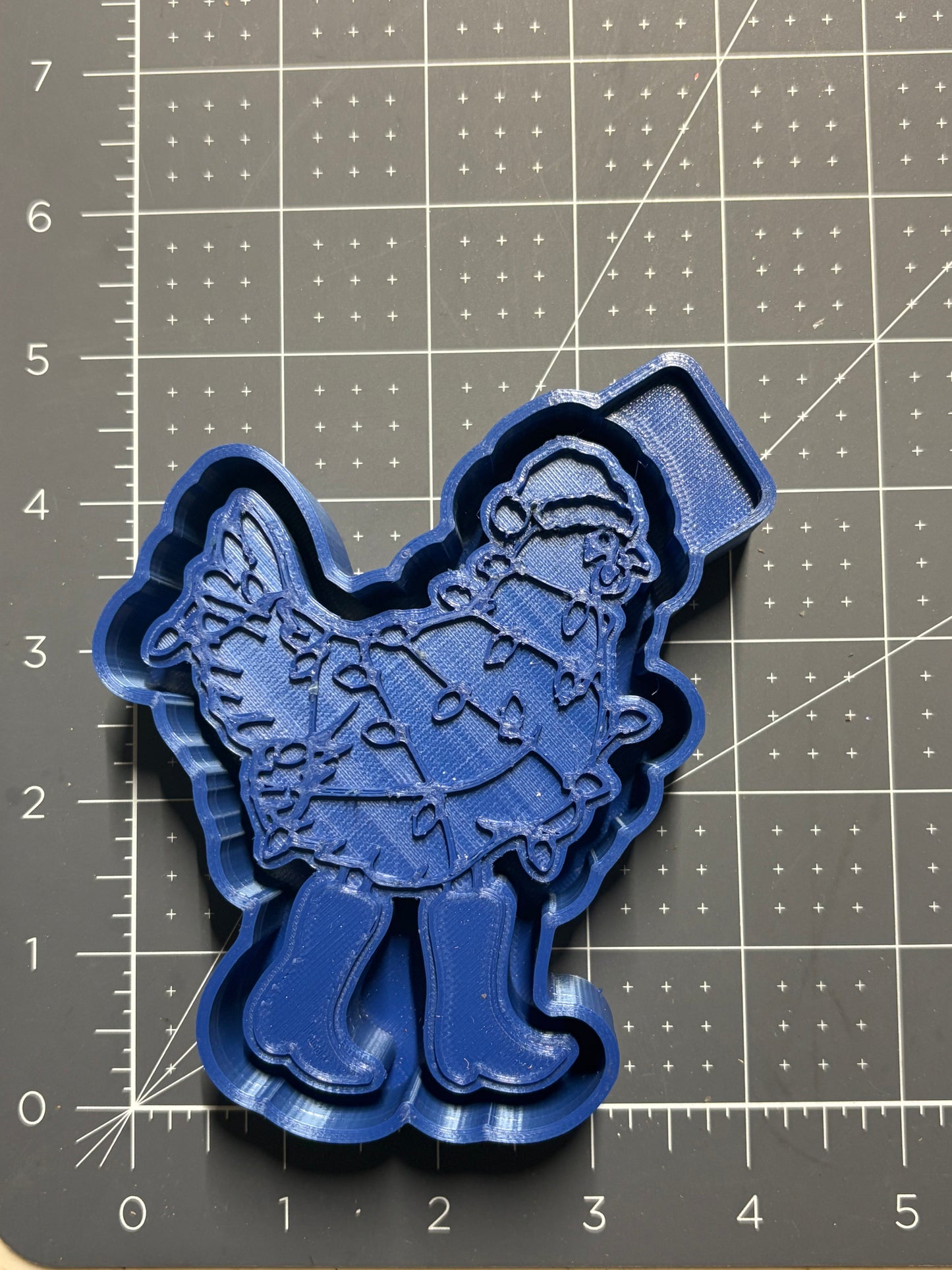 Chicken With Christmas Lights Mold