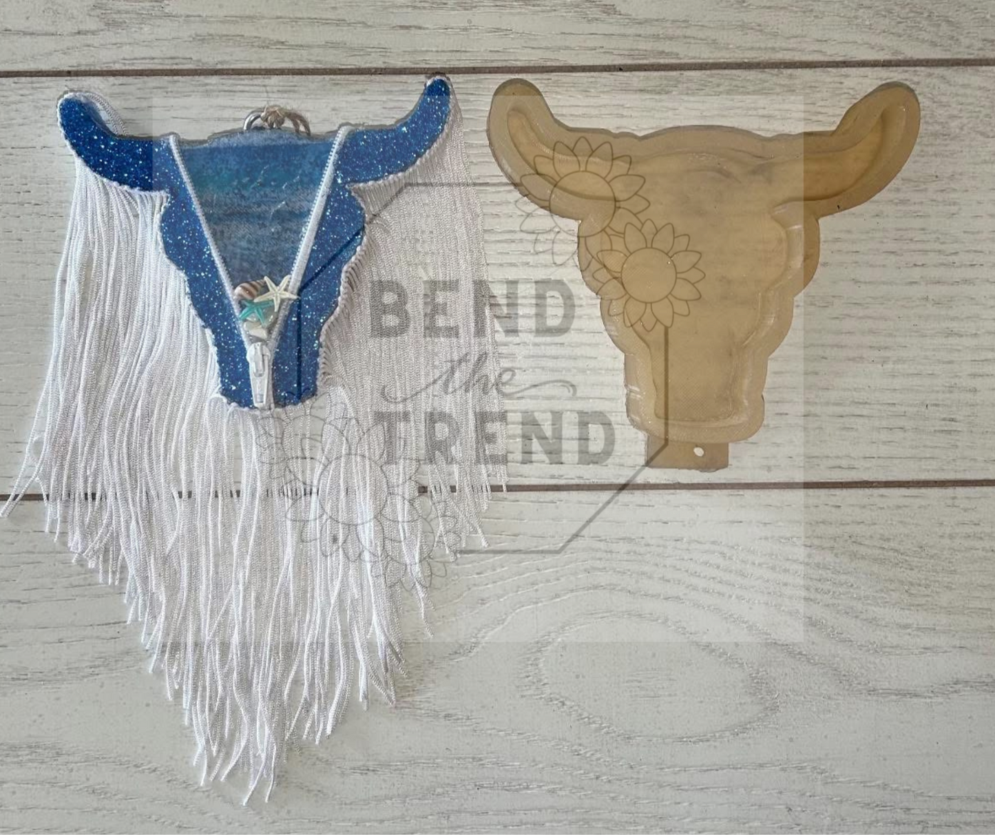 Bull Skull (plain) Mold