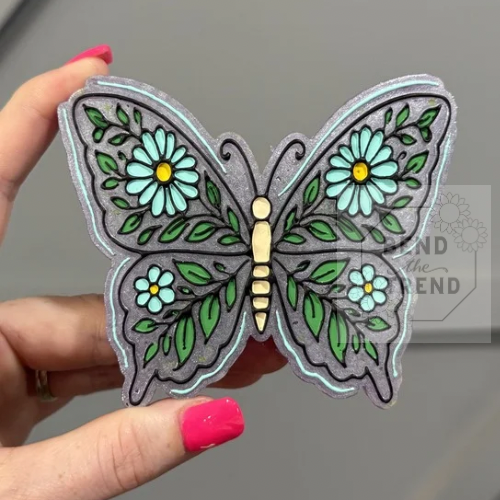 Floral Butterfly Mold