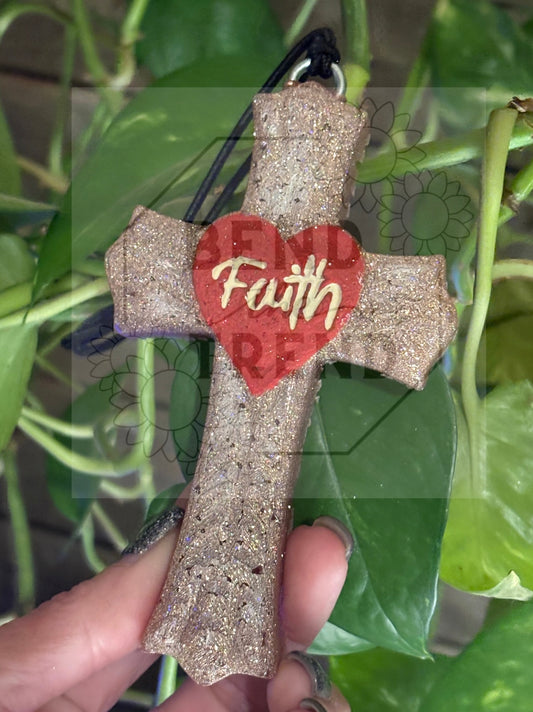Faith Cross 3D Mold