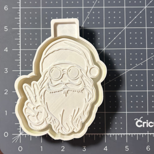 Peace Santa Mold