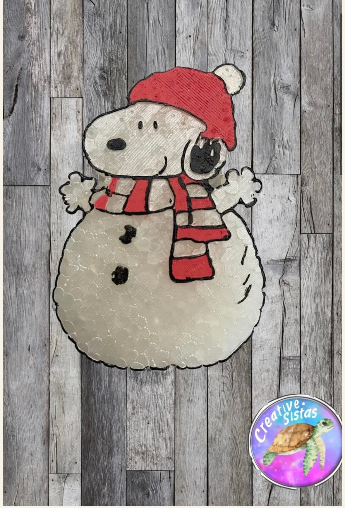 Pup Pup with Scarf Mold