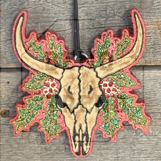 Christmas Skull Mold