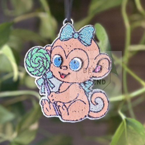 Monkey With Lollipop Mold