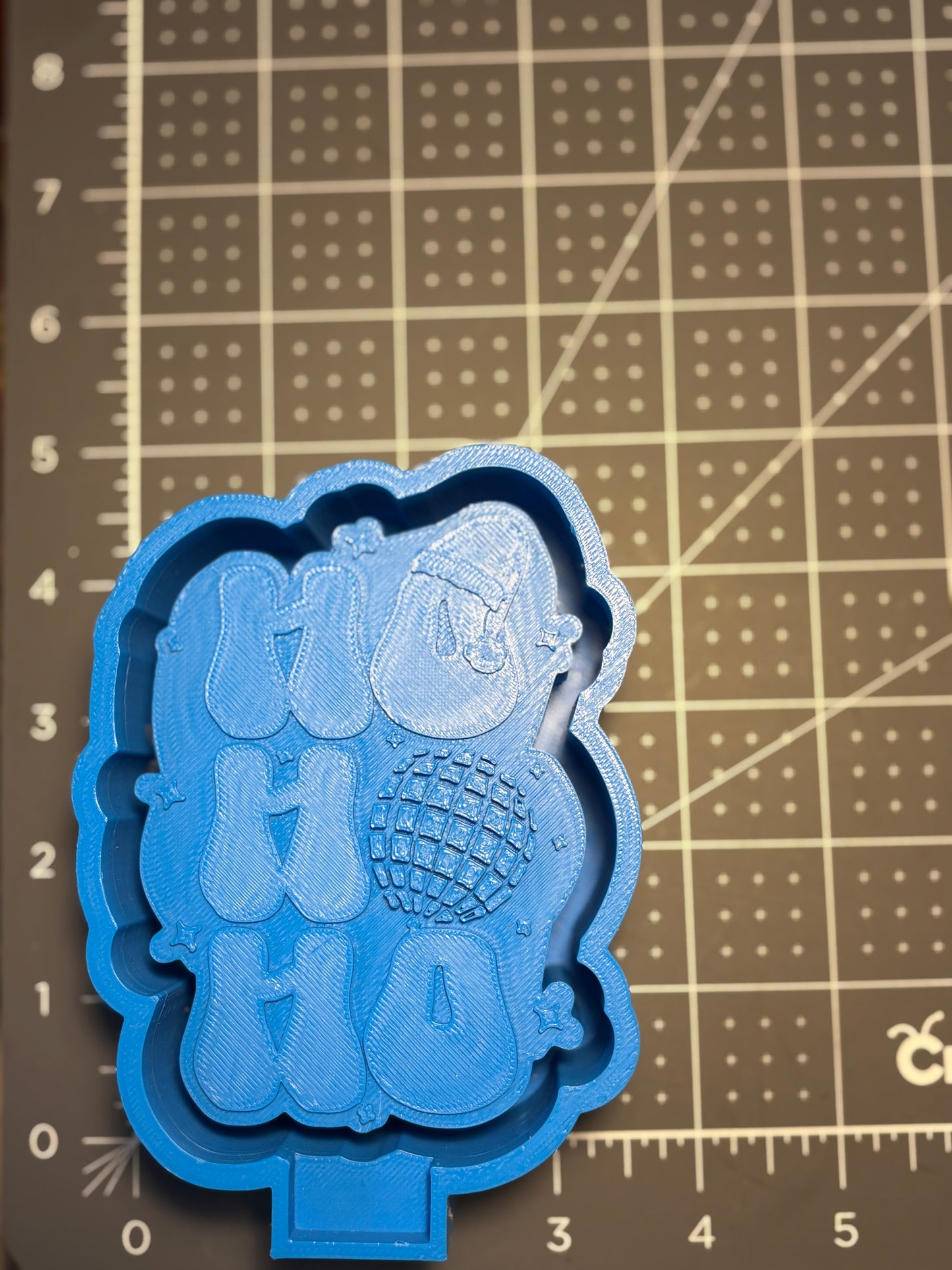 Ho ho Ho Disco Ball Mold