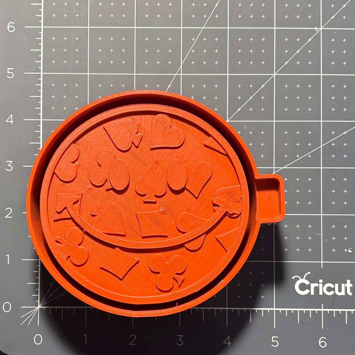 Poker Smiley Face Mold