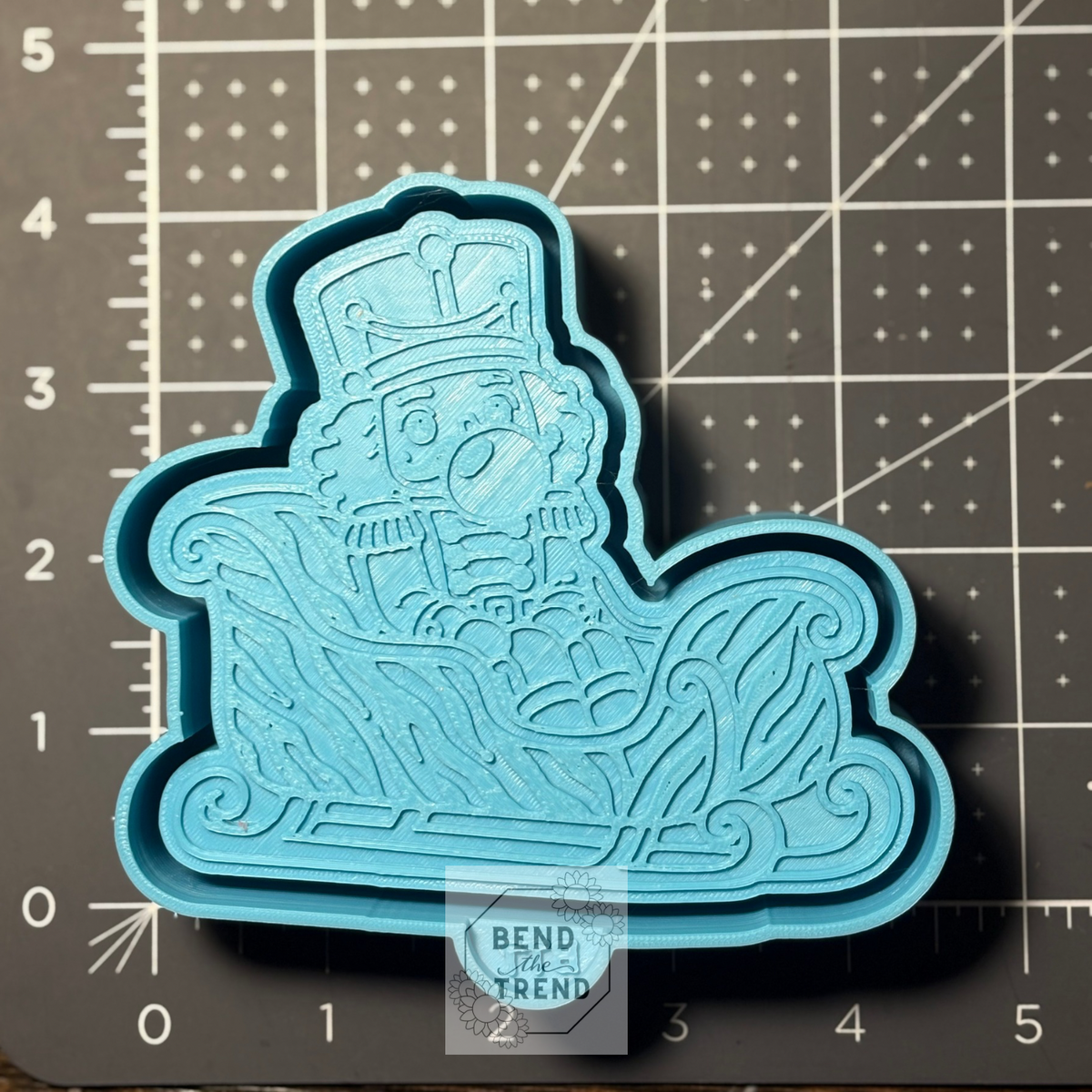 Nutcracker Sleigh Mold