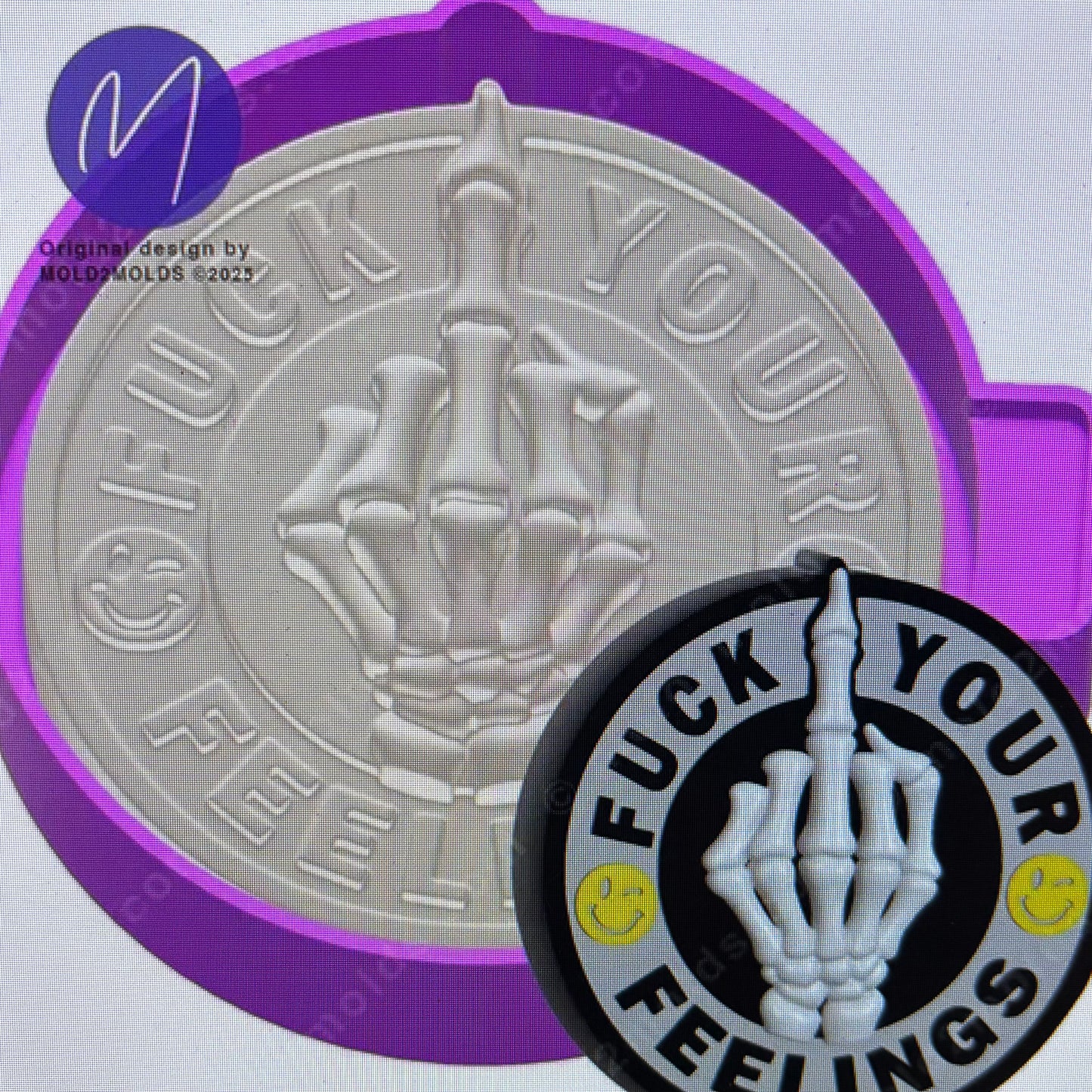 F&$k Your Feelings 3D Mold