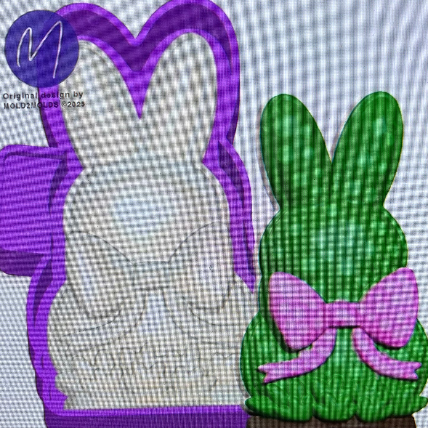 Easter Bunny 3D Mold