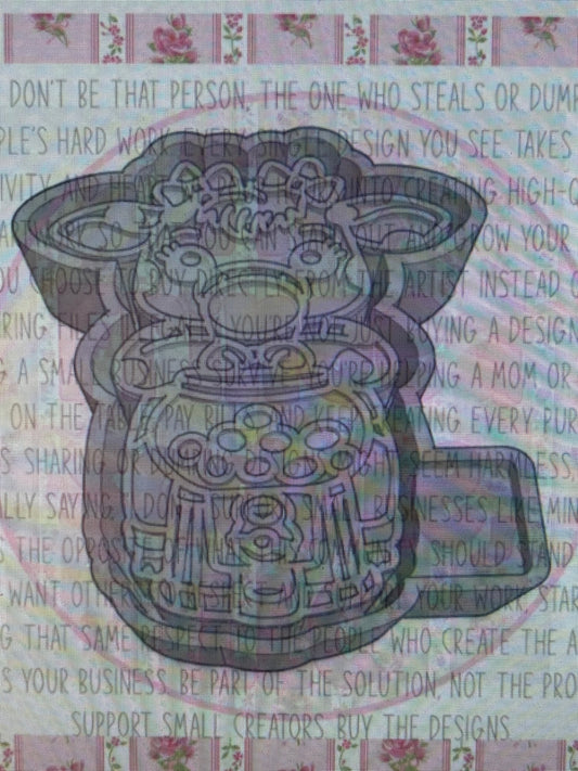 Gumball Machine Dairy Cow  Snail Mold