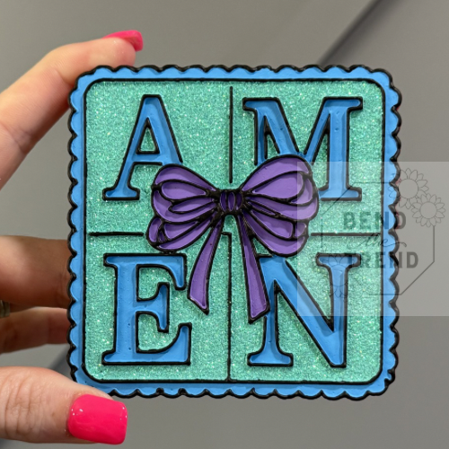 Amen With Bow Mold