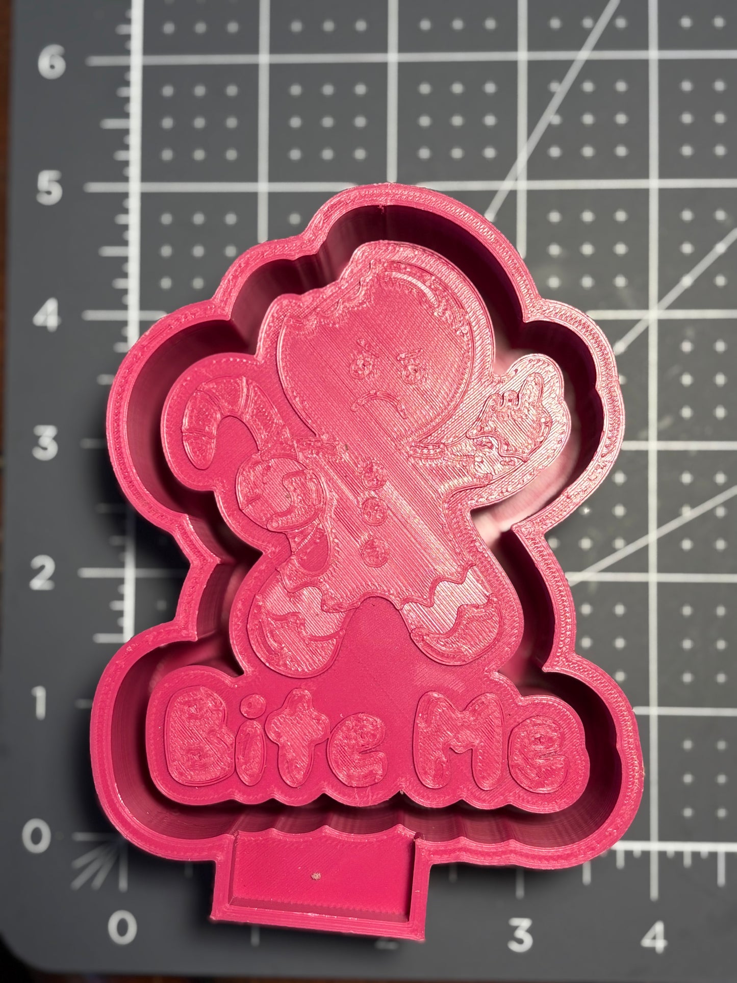 Bite Me Gingerbread Man Mold