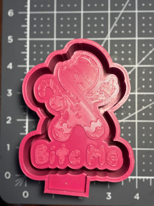 Bite Me Gingerbread Man Mold
