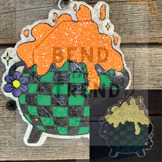 Checkered Cauldron Mold