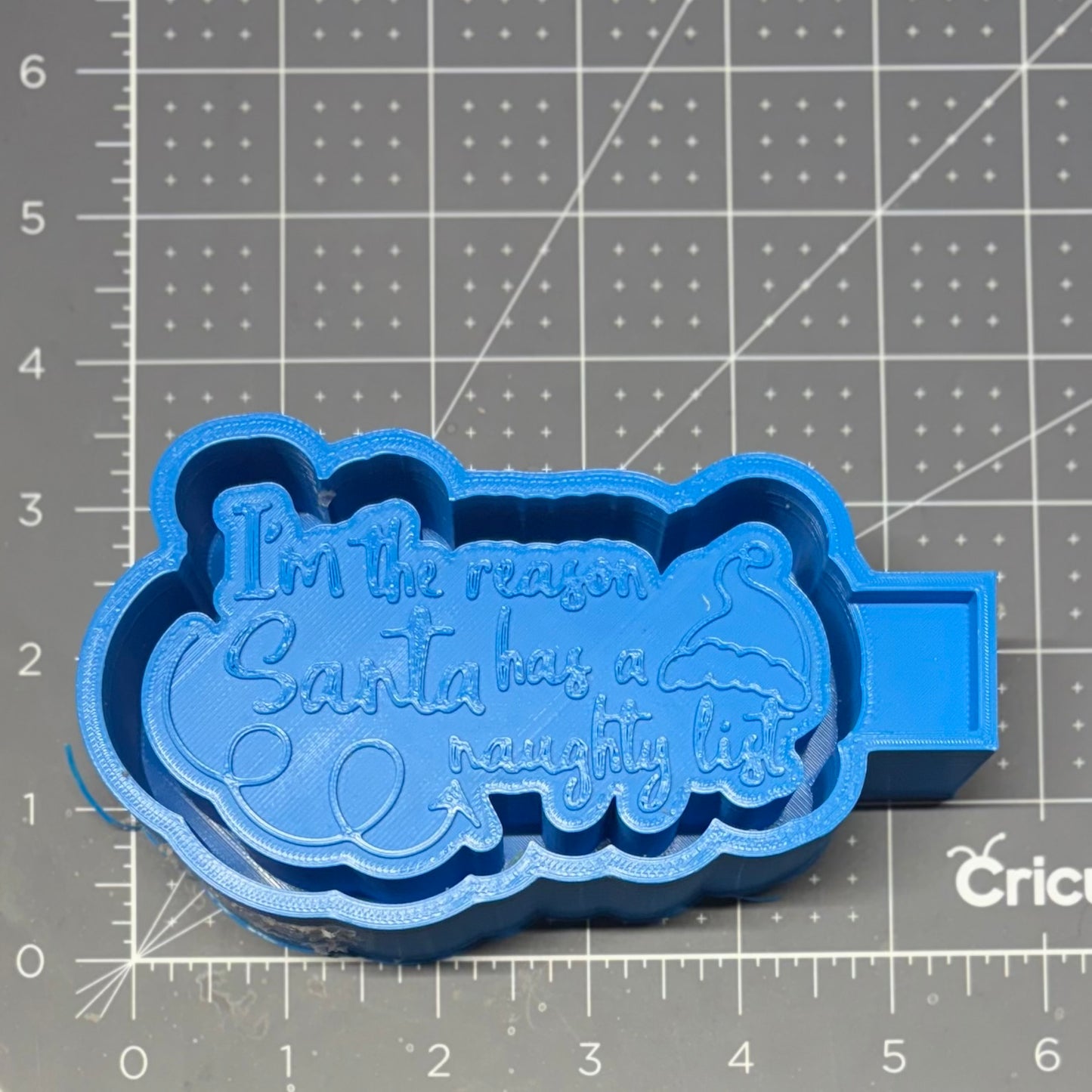 I’m the reason Santa has a Naughty List Mold