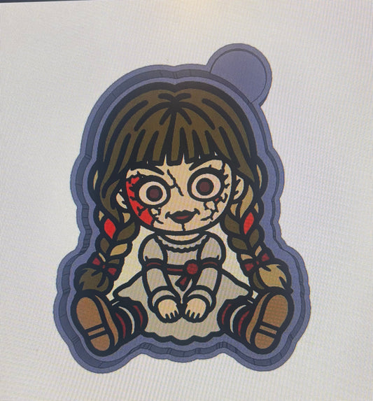Cute Chibi Horror Doll Mold