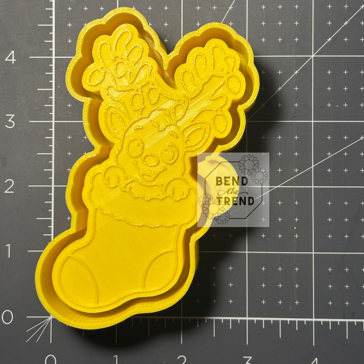 Reindeer Stocking Mold